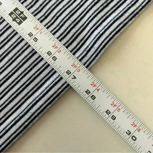 Northern Reflections Top  V-Neck Nautical Tie Front Blue White Stripes Medium - Picture 11 of 15